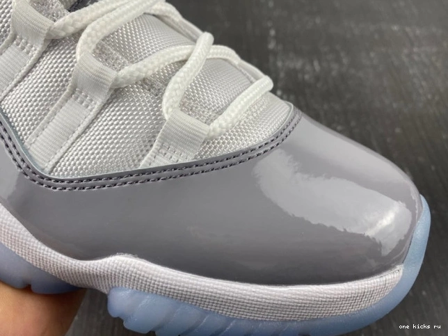 Rep Air Cement AV2187-140 Jordan 11 Grey Low 0707